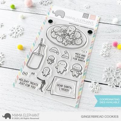 Mama Elephant Clear Stamps - Gingerbread Cookies